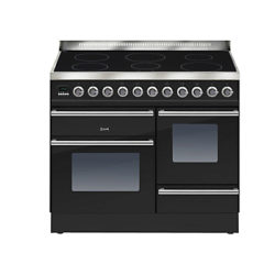 ILVE PTWI100E3 Roma Induction Freestanding Range Cooker Gloss Black